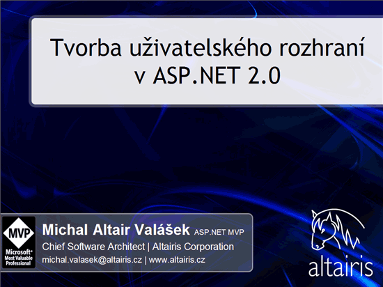 Tvorba UI v ASP.NET 2.0